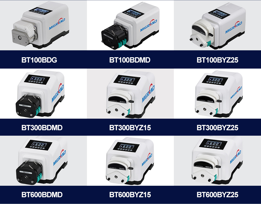 Basic peristaltic pump catalog