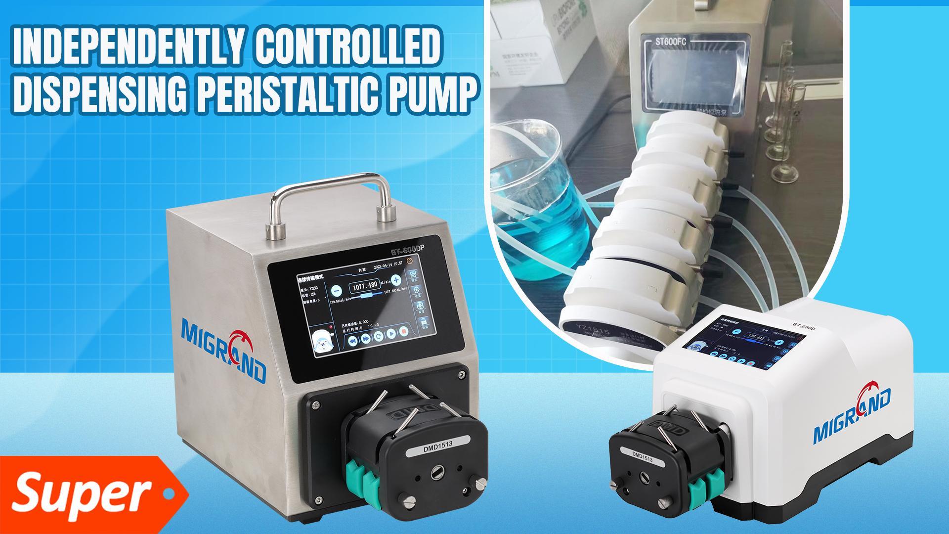 Liquid Distribution Peristaltic Pump Lab Monodose Peristaltic Pump for Filling Machine