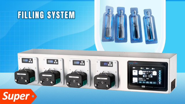 Multi-channel Peristaltic Pump Filling System