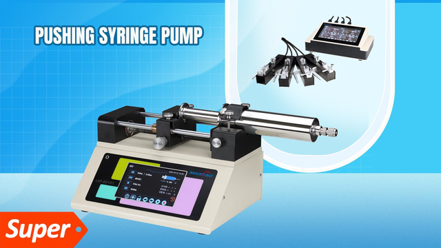 High Quality Flow Rate Syringe Pump Automatic High Precision Lab Syringe Pump