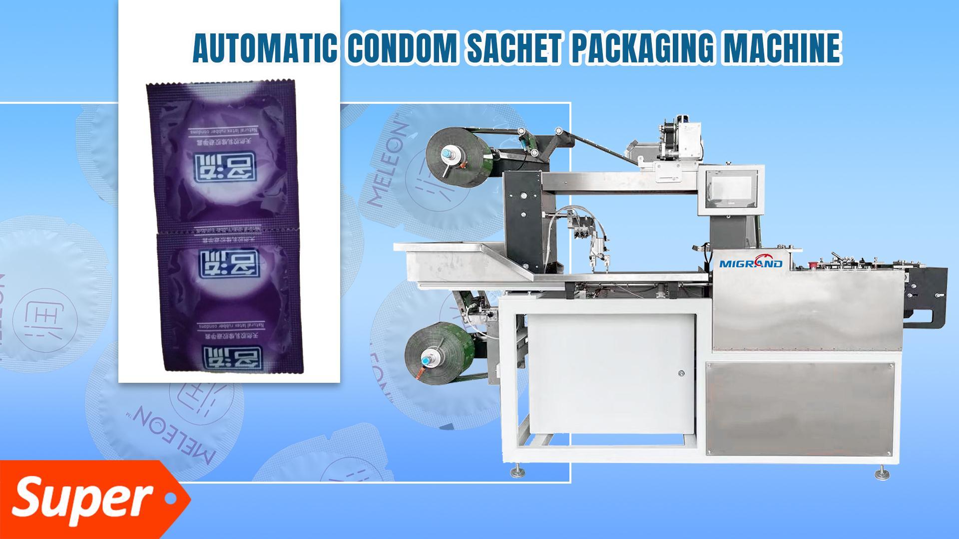 MGD-130B Automatic Sachet Condom Packing Machine