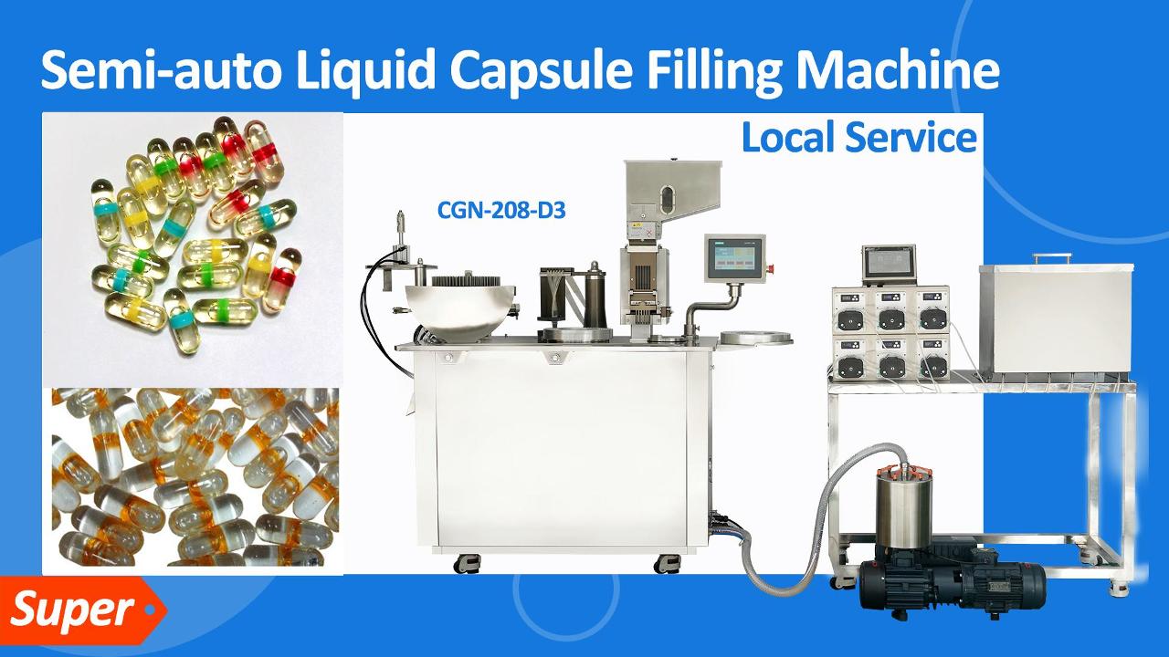 Finland-Semi Automatic Liquid Capsule Filling Machine