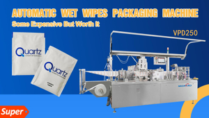 FAT Video of Sterile Saline Cleaning Wipes Packing Machine Exported To Poland