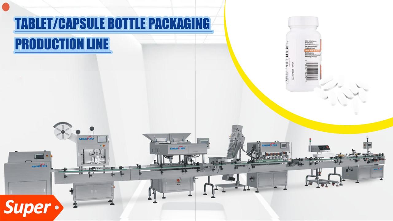 24-Channel CCD Tablet Counting And Bottle Filling Machine