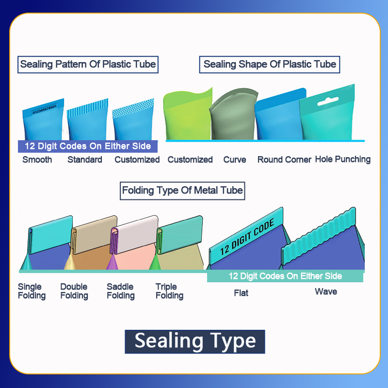 tube filling machine sealing style