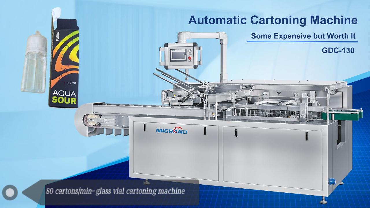 Export To Russia Automatic Cartoning Machine for Bottle