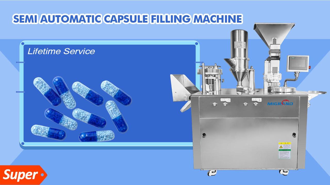 Semi Automatic Capsule Filling Machine Export To Algeria