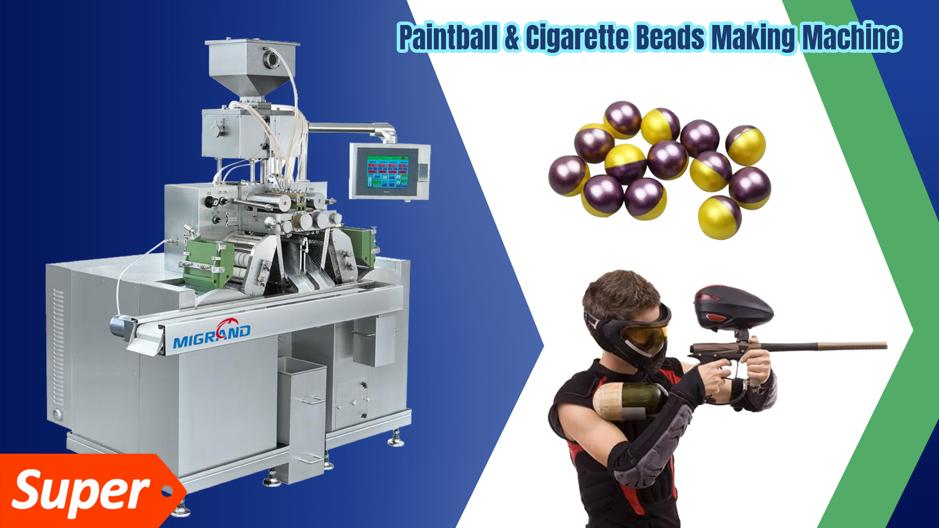 GSE-250 Paintball Making Machine