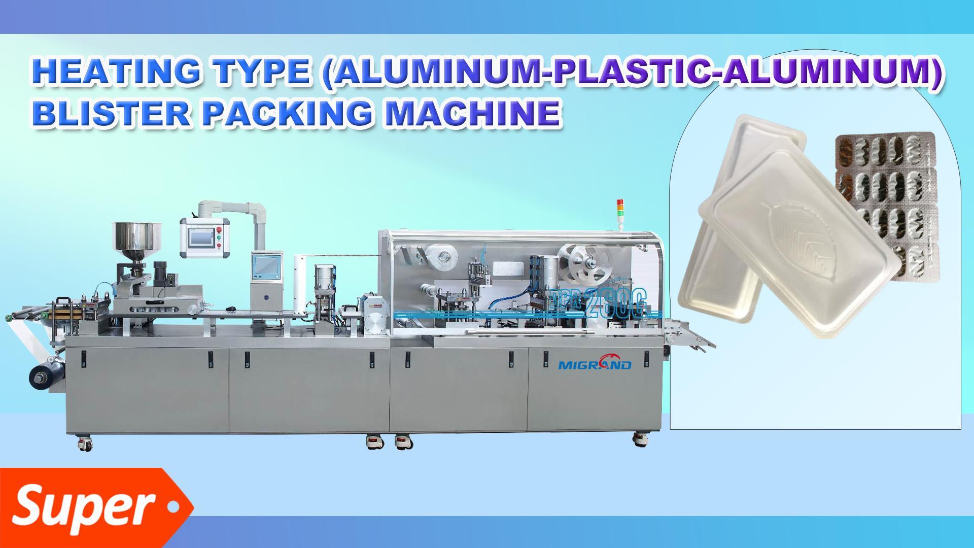 DPR-260 Aluminum-plastic-aluminum Blister Packing Machine