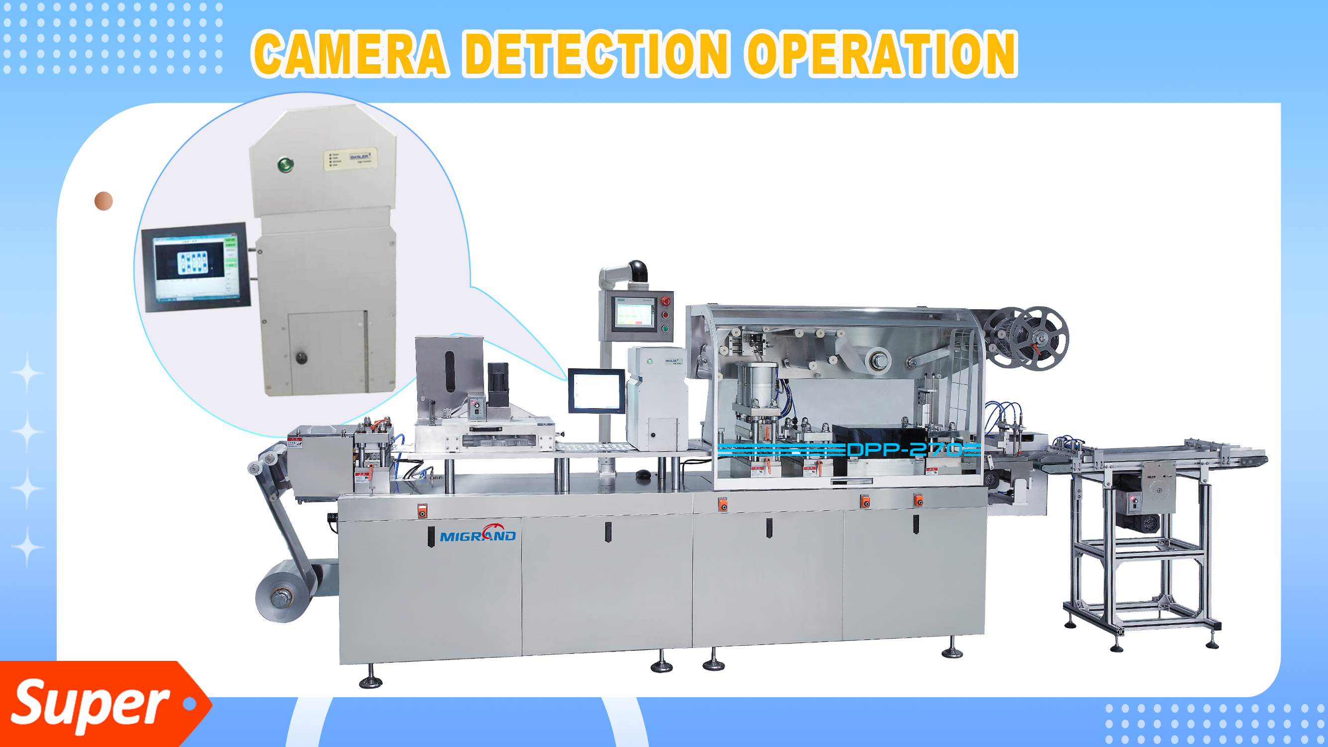 How To Operate The Camera Detector for Blister Package
