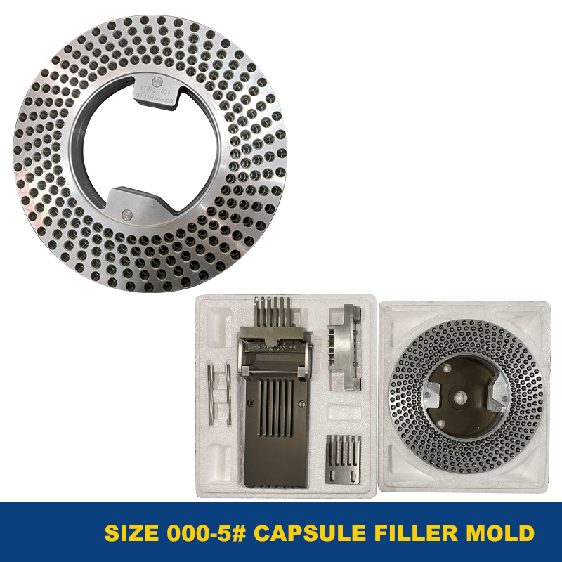 00# mold for JTJ-V semi automatic capsule filling machine