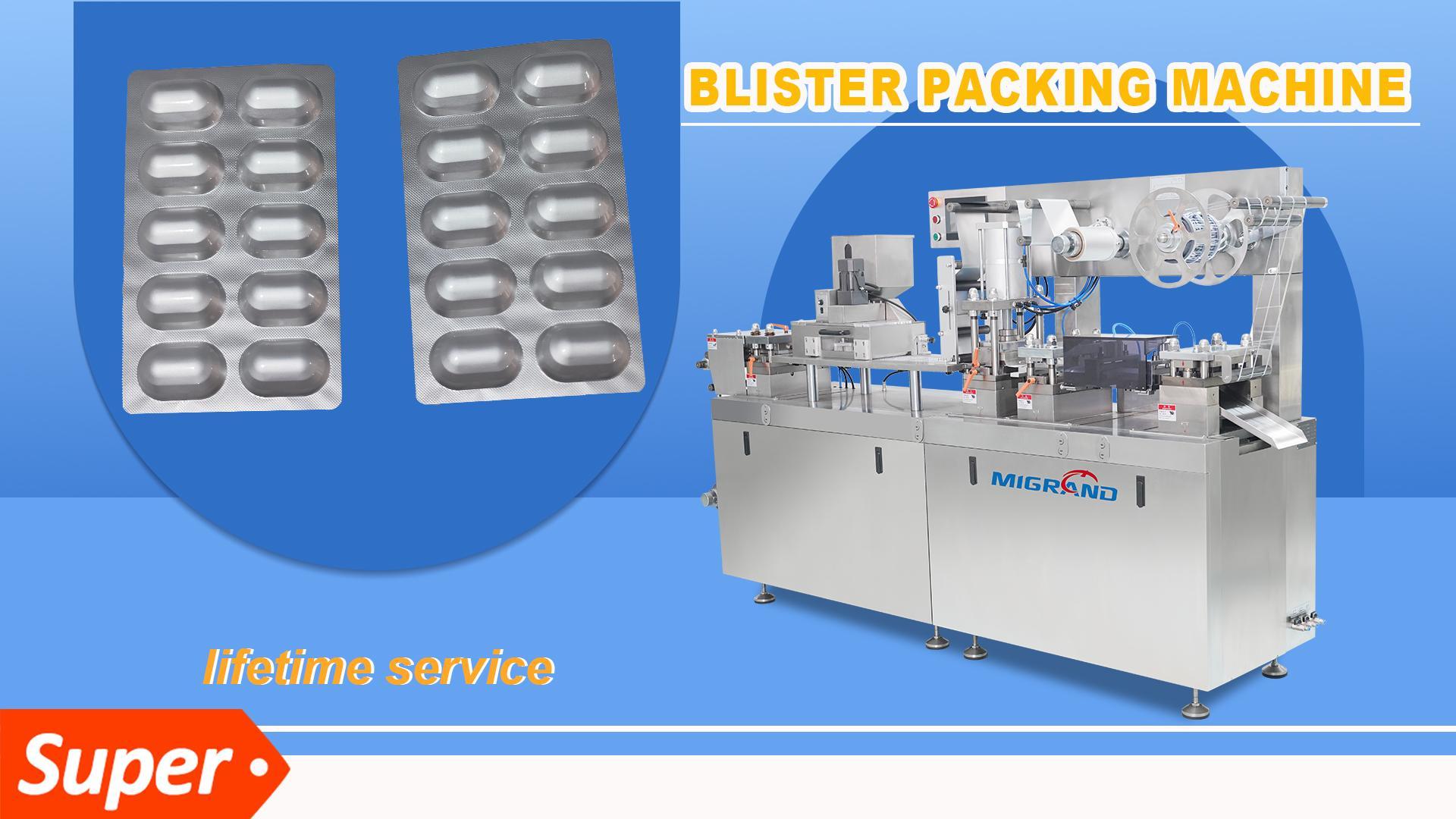 Aluminum Aluminum & Aluminum Plastic 2-in-1 Blister Packaging Machine