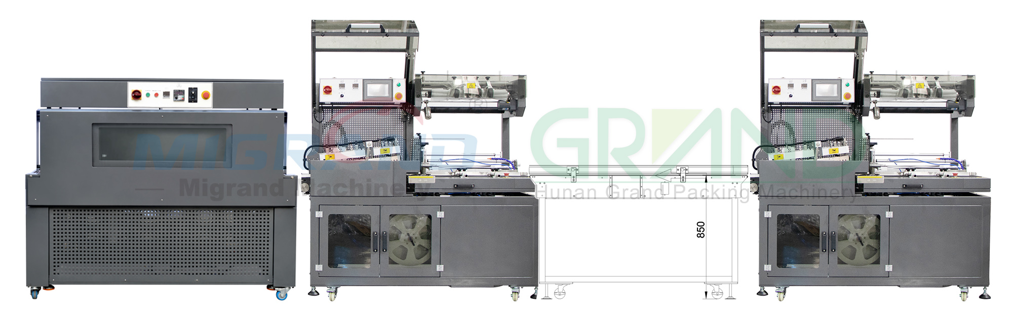 bubble wrapping machine line