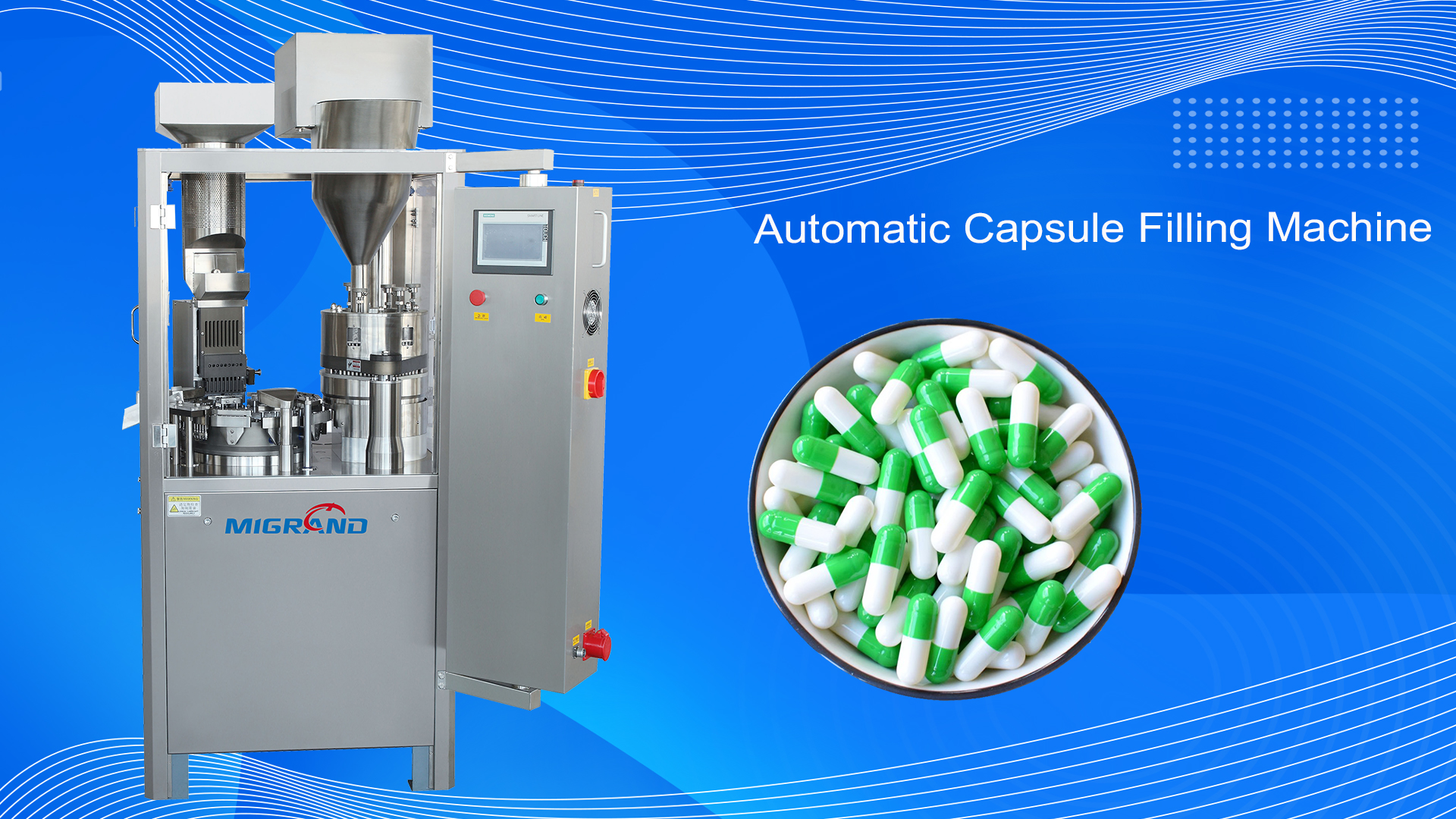 Italy-New NJP-1200C Automatic Capsule Filling Machine