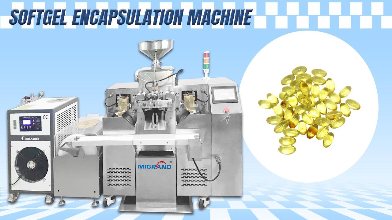 Export To Morocco Softgel Capsule Production Line with 4 Sets Mold
