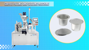 Double Output Rotary Coffee Capsule Filling Machine