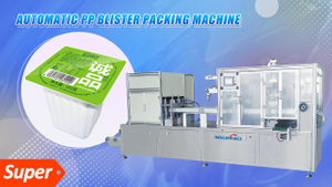 DPP350 Yogurt PP Blister Packing Machine