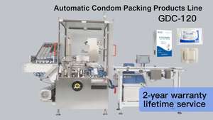 GDC-120 Vertical Condom Cartoning Machine