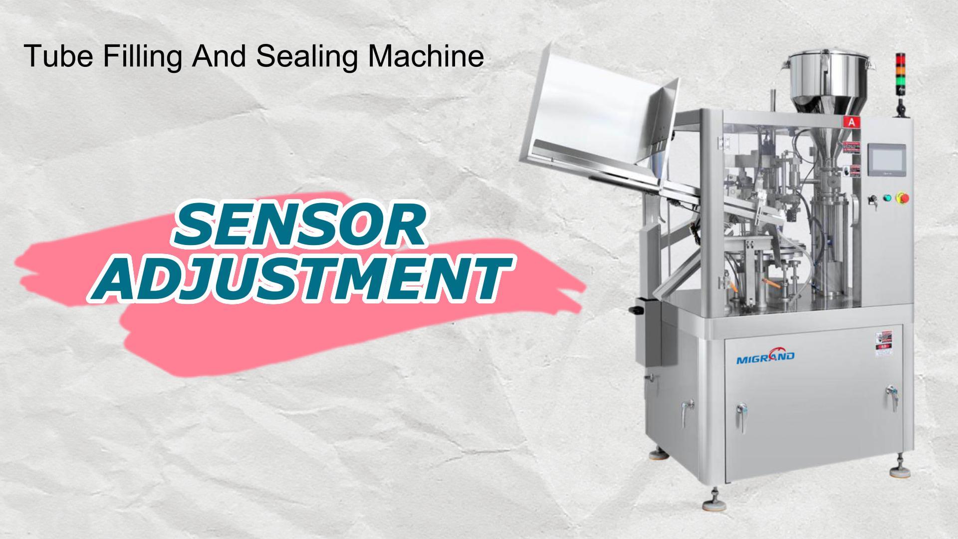 How To Adjust Eye Mark Sensor on Tube Filling And Sealing Machine