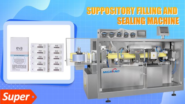  Suppository Filling And Sealing Packing Machine 