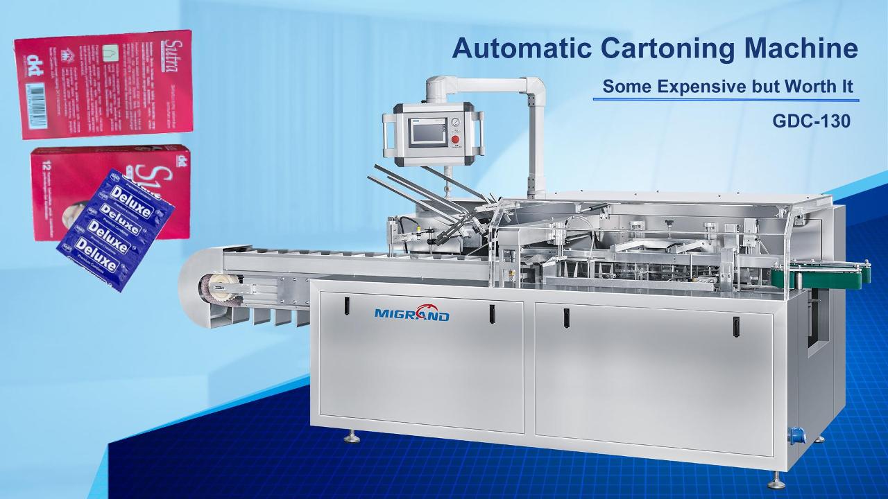 Condom Strip Sachet Cartoning Machine Exported To Thailand