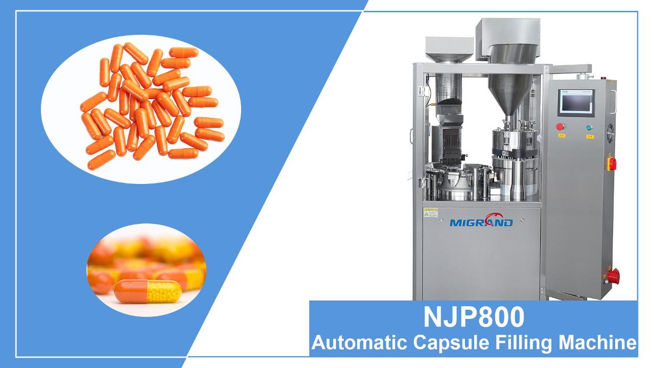 Export To Germany NJP-800 Automatic Capsule Filling Machine