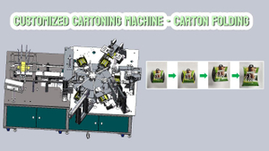 GDC-C20 Carton Folding And Cartoning Machine 