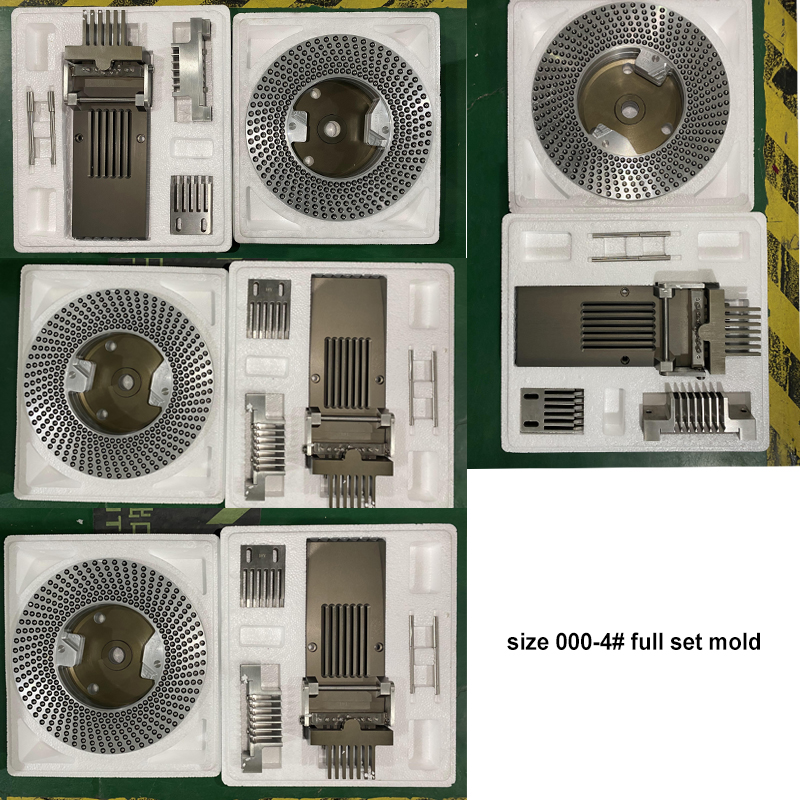 000-4# mold for semi automatic capsule filling machine