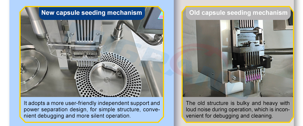 Comparison of New And Old Capsule Filling Machines2