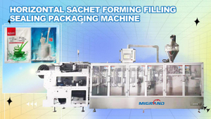 Twin-link Sachet Packaging Solution for Simultaneous Filling of Powder And Liquid