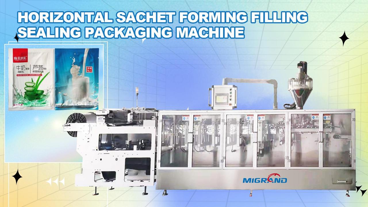 Twin-link Sachet Packaging Solution for Simultaneous Filling of Powder And Liquid