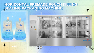Horizontal Premade Sachet Filling Machine with Spout Seal