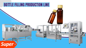 Oral Liquid Glass Bottle Filling Capping Machine