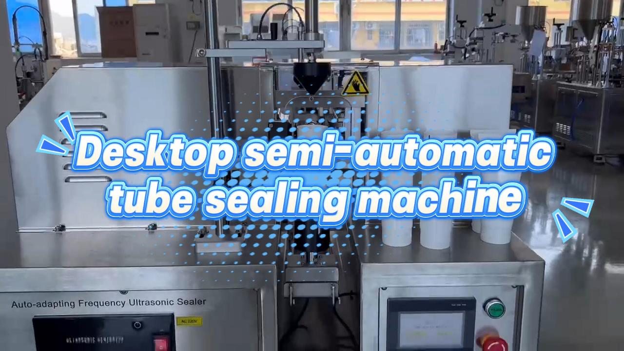 Export To Turkey-semi Automatic Plastic Tube Ultrasonic Sealing Machine