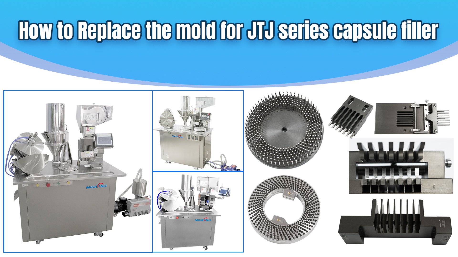 How To Change The Mold for JTJ Series Semi Auto Capsule Filler