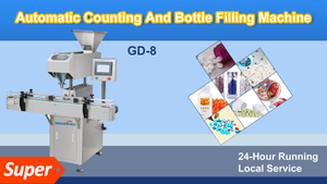 GD-8 Automatic Counting And Bottle Filling Line