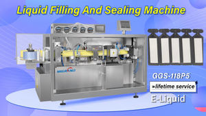 FAT Video of 3ml E-liquid Filling Sealing And Labeling Machine Exported To Russia
