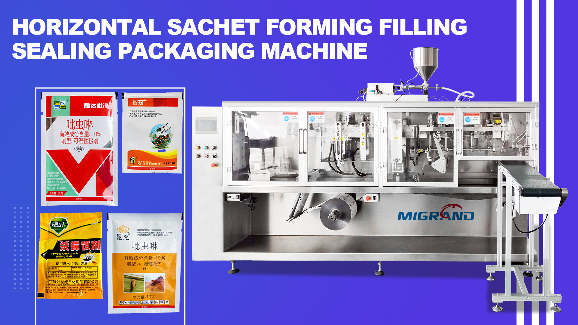 CTS-180 Horizontal Sachet Filling Sealing Packing Machine