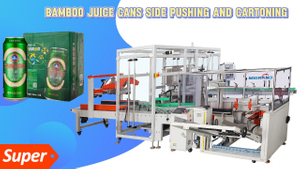 Automatic Side Loading Case Packing Machine for Pop Cans