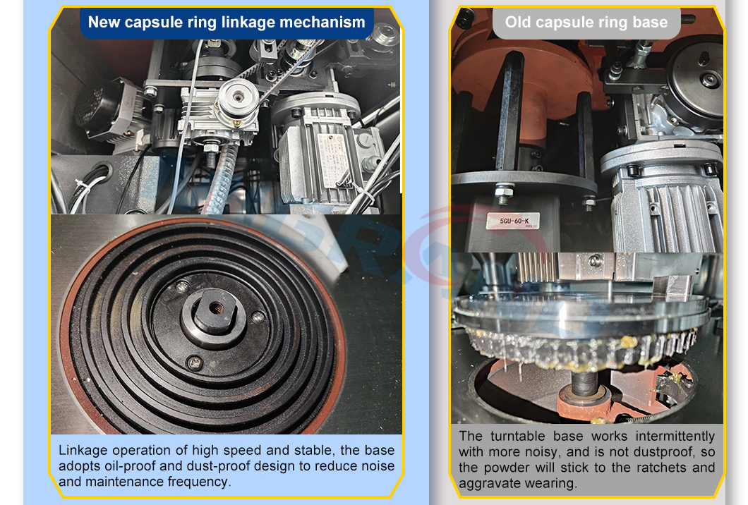 Comparison of New And Old Capsule Filling Machines4