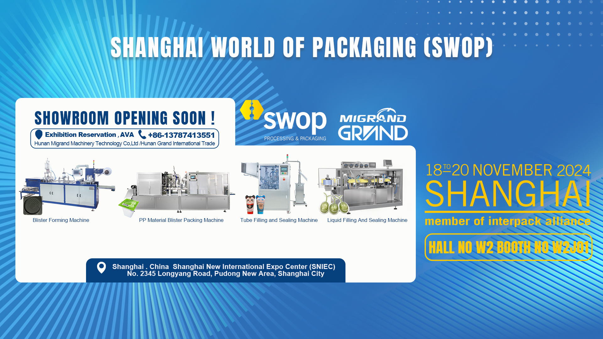 2024 SWOP Shanghai World of Packaging Exhibition