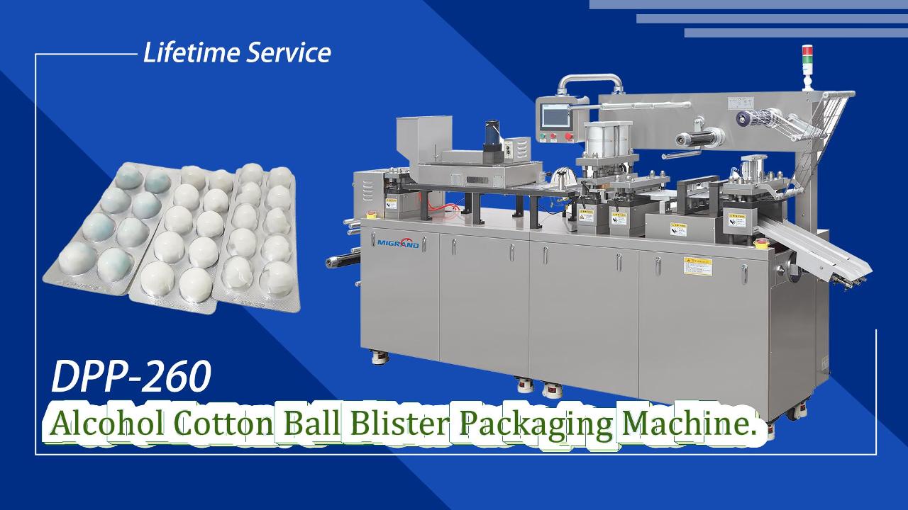 Export To Thailand-Blister Packaging Machine For Alcohol Cotton Ball