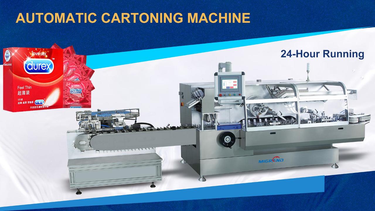 Export To Thailand-High Speed Condom Cartoning Machine