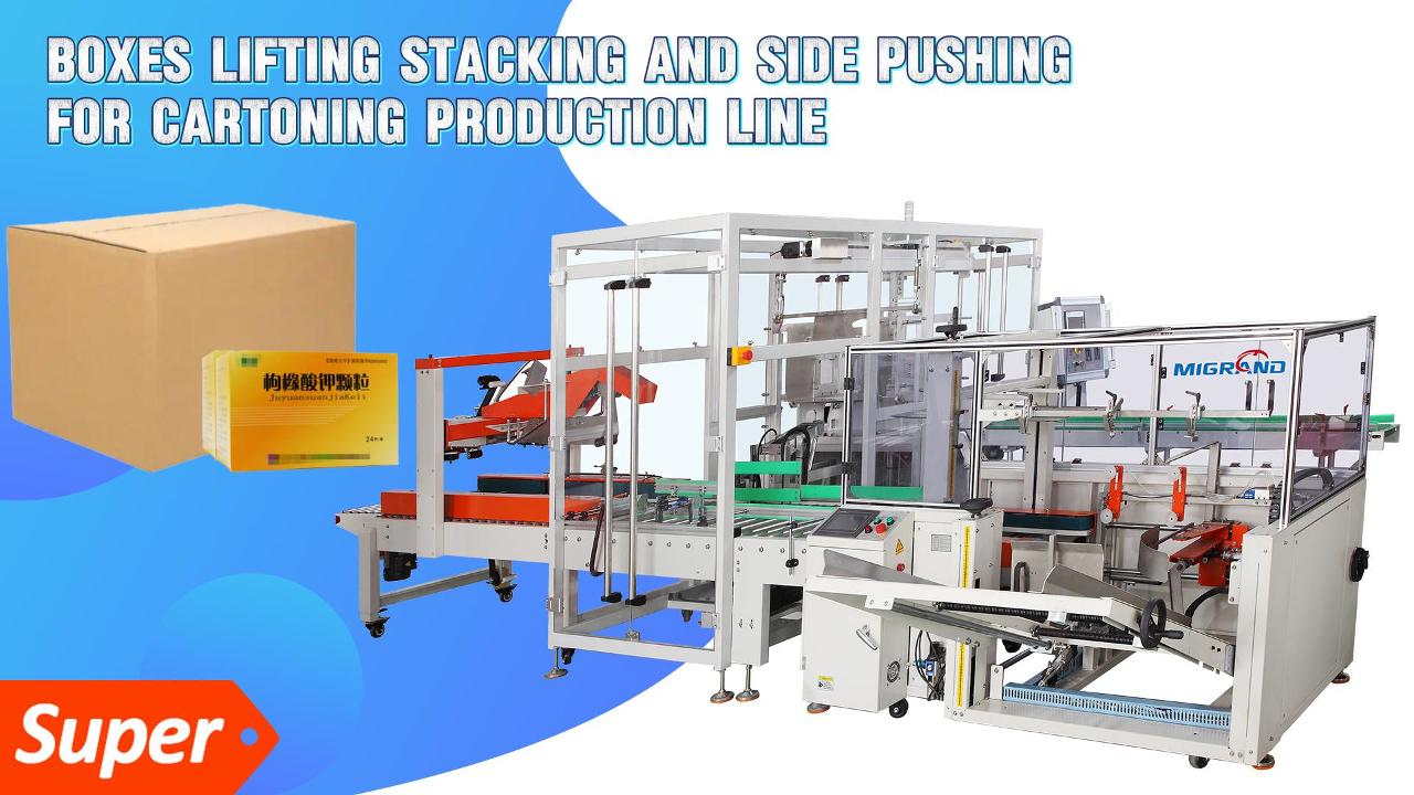 FAT Video of Automatic Side Loading Case Packing Machine