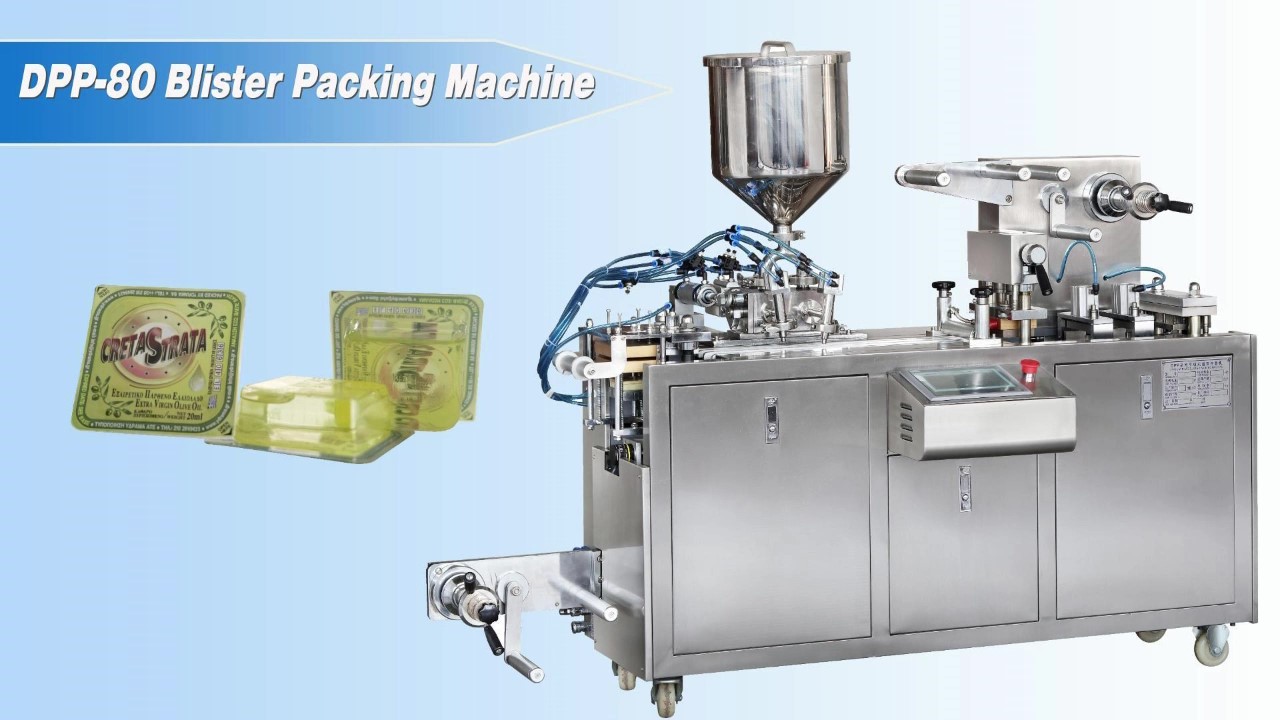 DPP-80 Olive Oil Blister Packing Machine