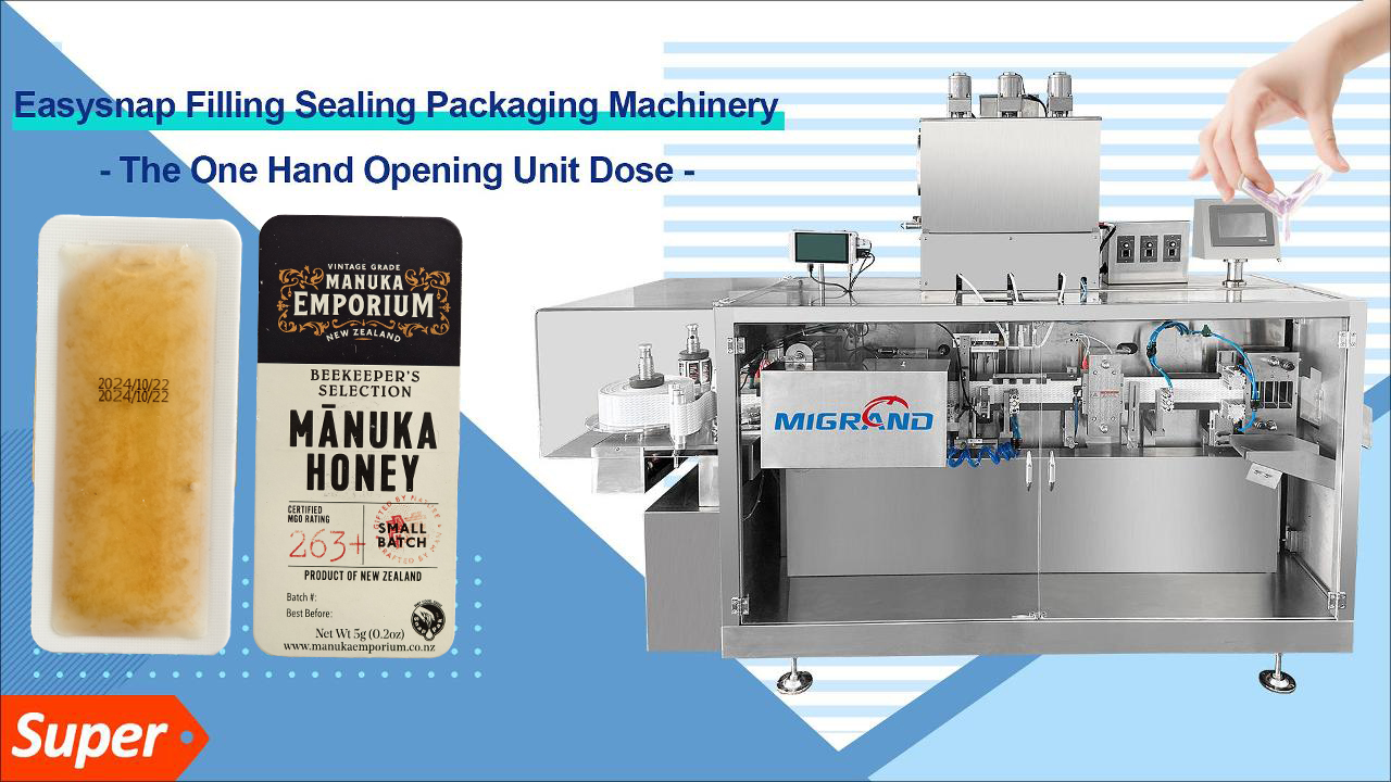EasySnap Packaging Machine for 5g Honey Exported To New Zealand