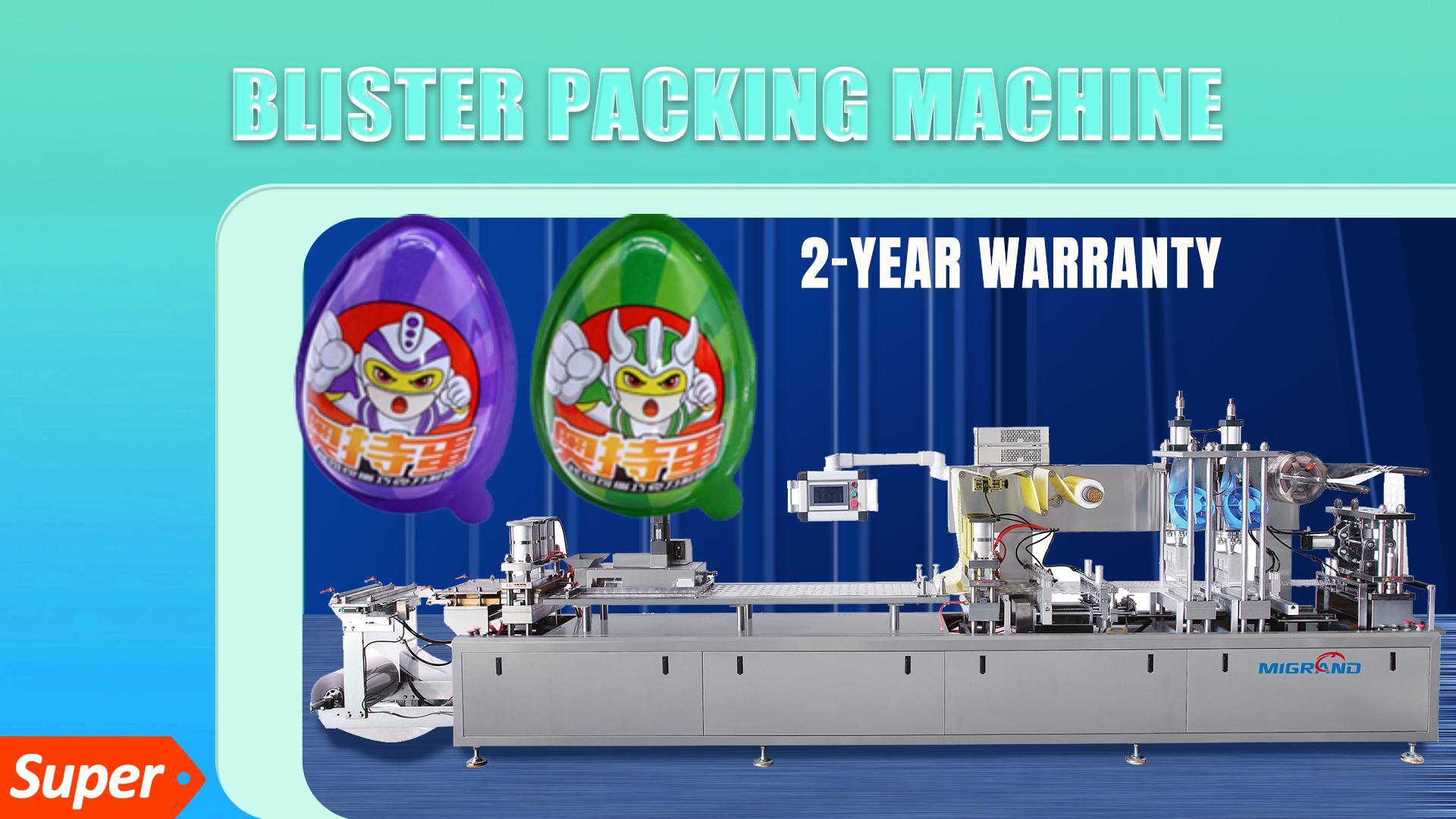 DPP-420 Surprise Eggs Blister Packing Machine