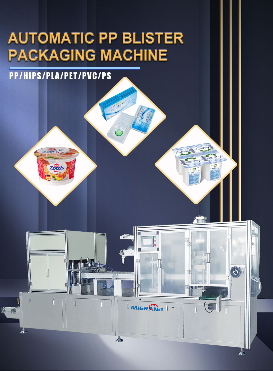 Contact lenses packing machine