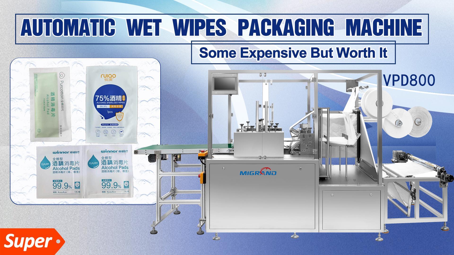 GPD800 High Speed Alcohol Wipes Making Machine China