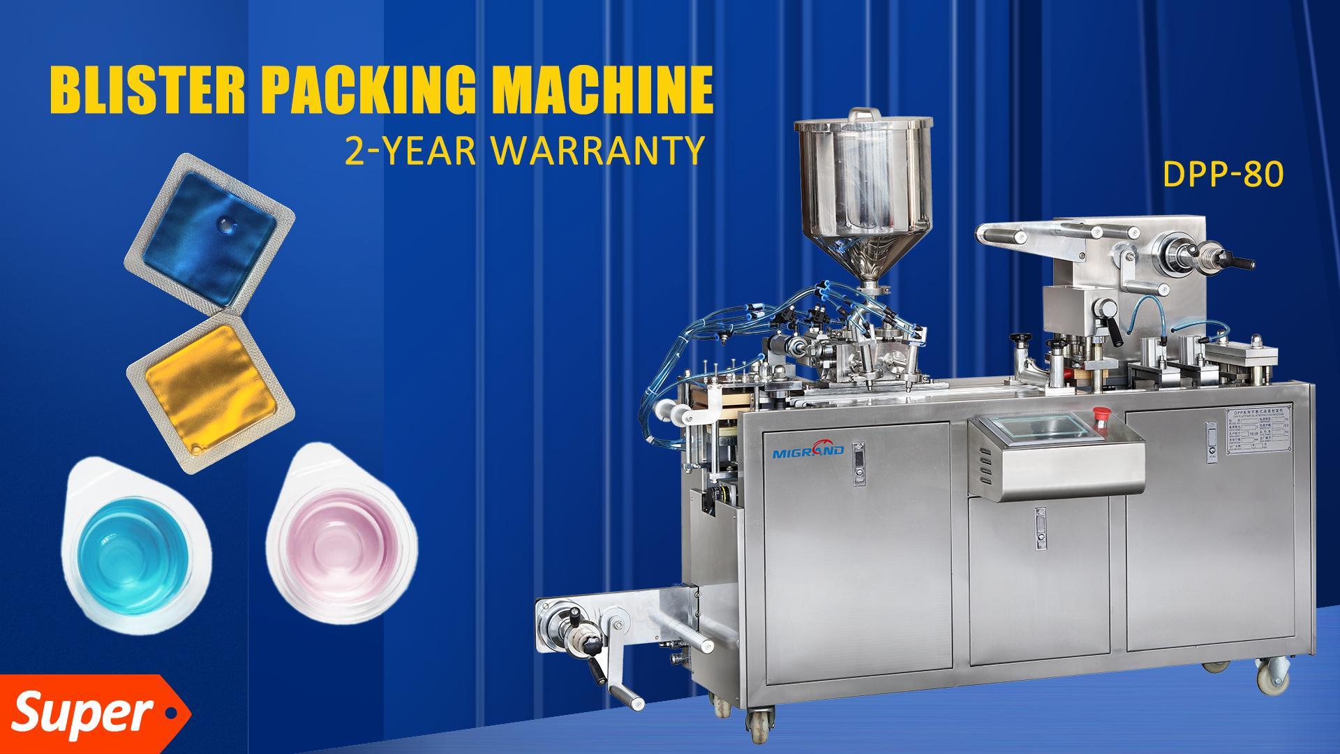 DPP-80 car perfume Blister Packing Machine